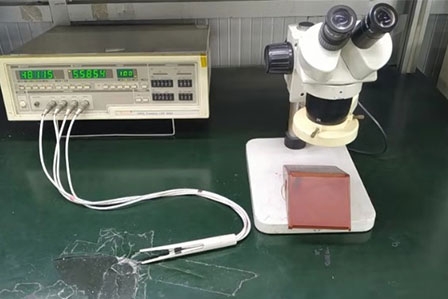 白山LCR parts measuring instrument  high magnification microscope
